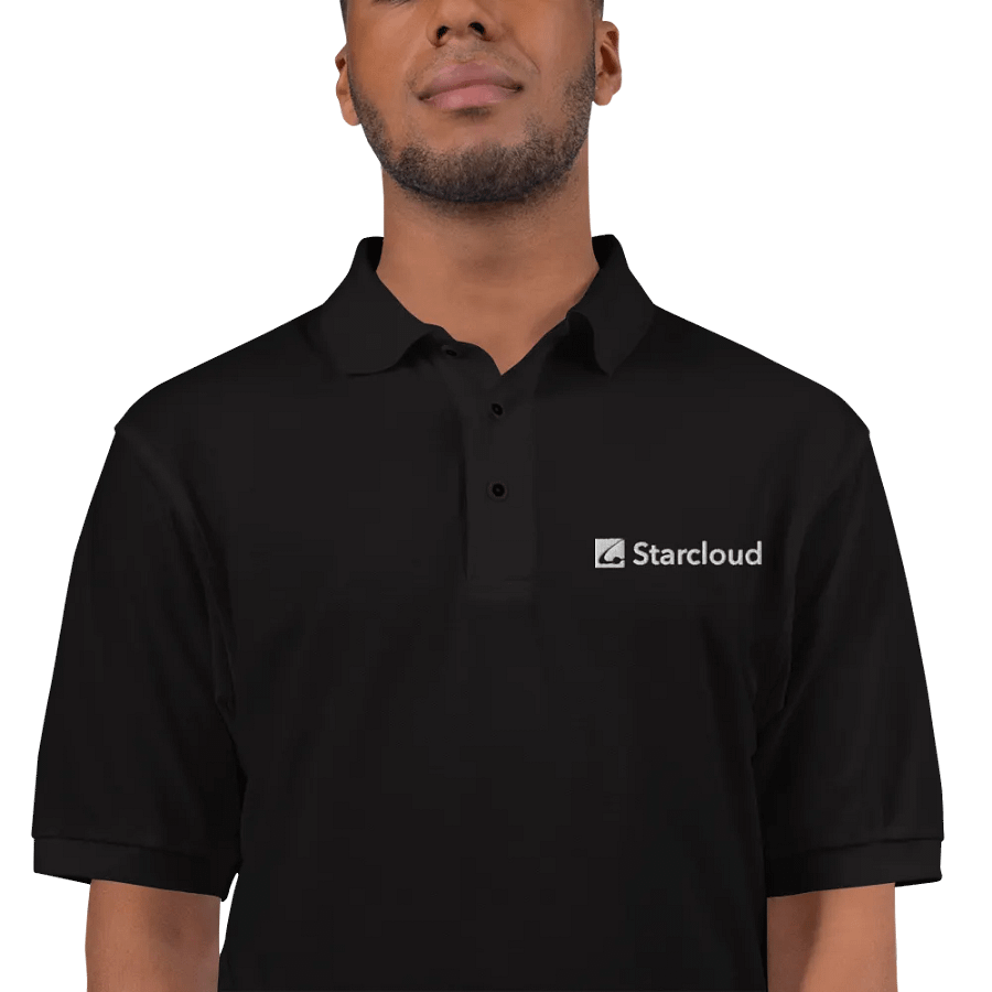 Starcloud Black Polo product image (1)