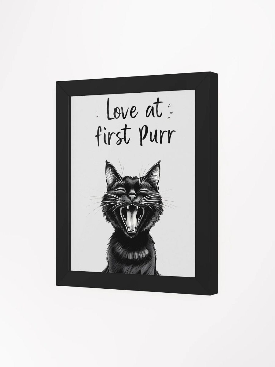Pawsitively Adorable Matte Cat Poster product image (5)