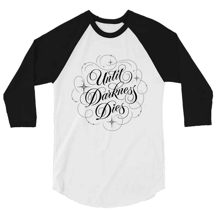 Until Darkness Dies (swirls design) Fine Jersey Raglan Tee product image (32)