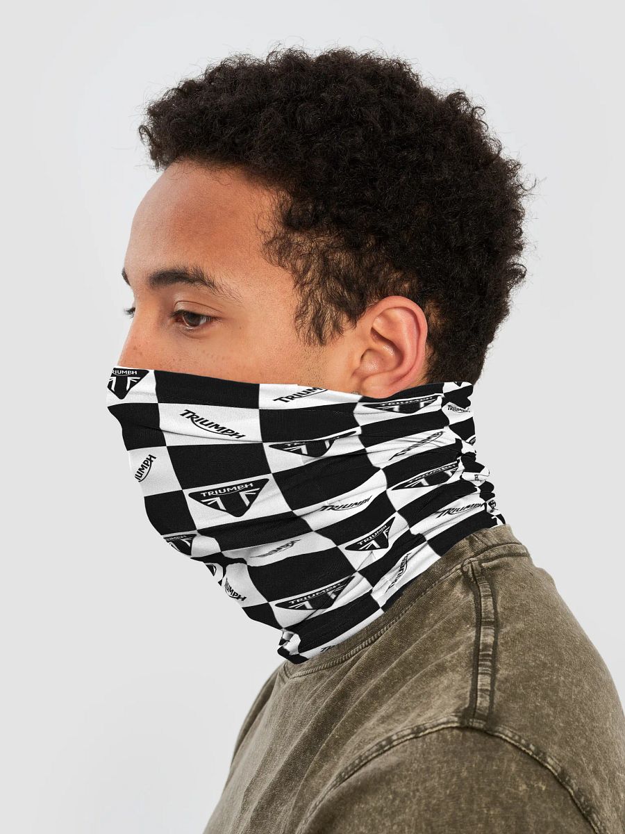 Triumph Checkerboard Neck Tube product image (3)