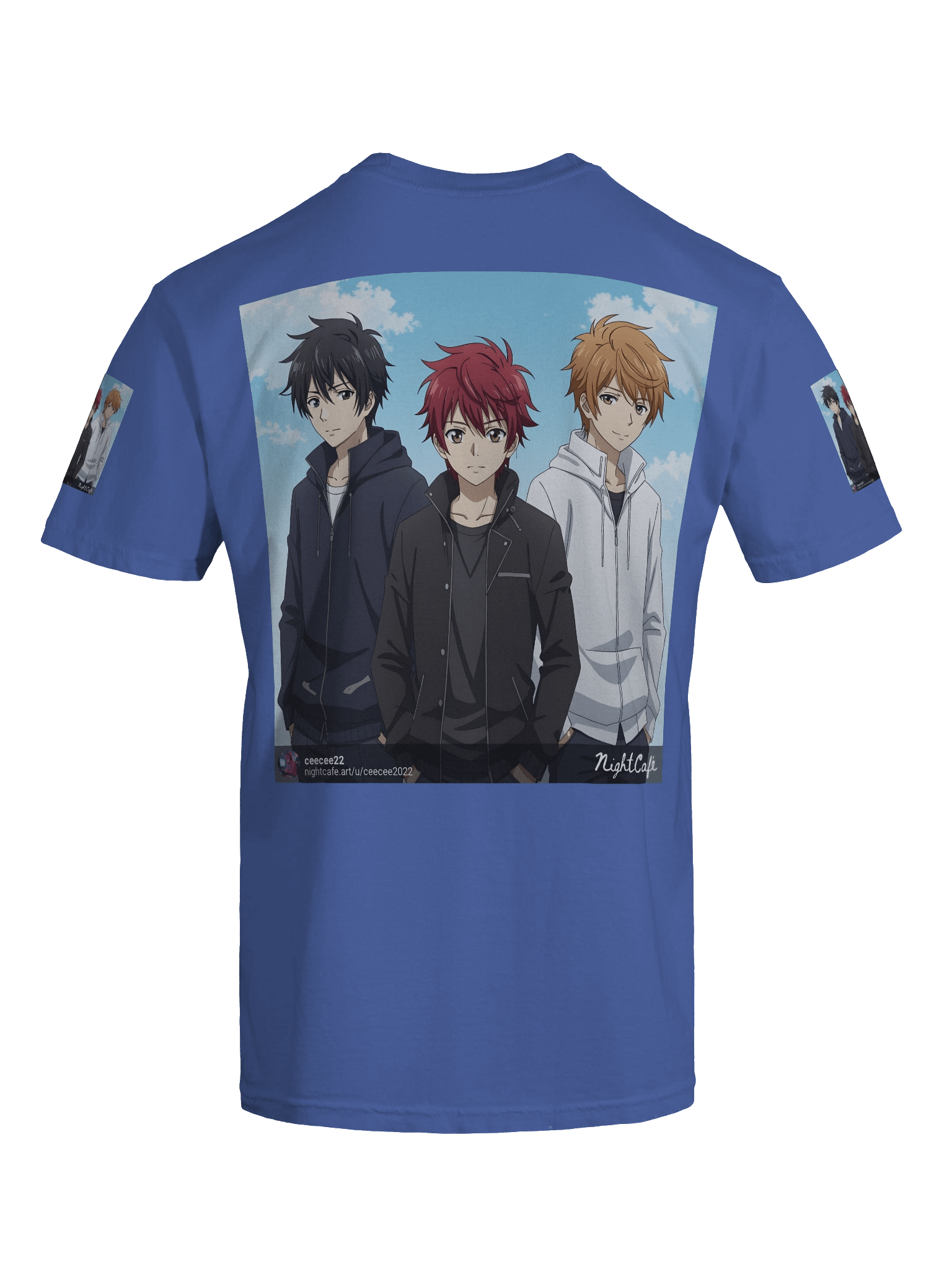 Anime Trio Skyline T-Shirt product image (9)