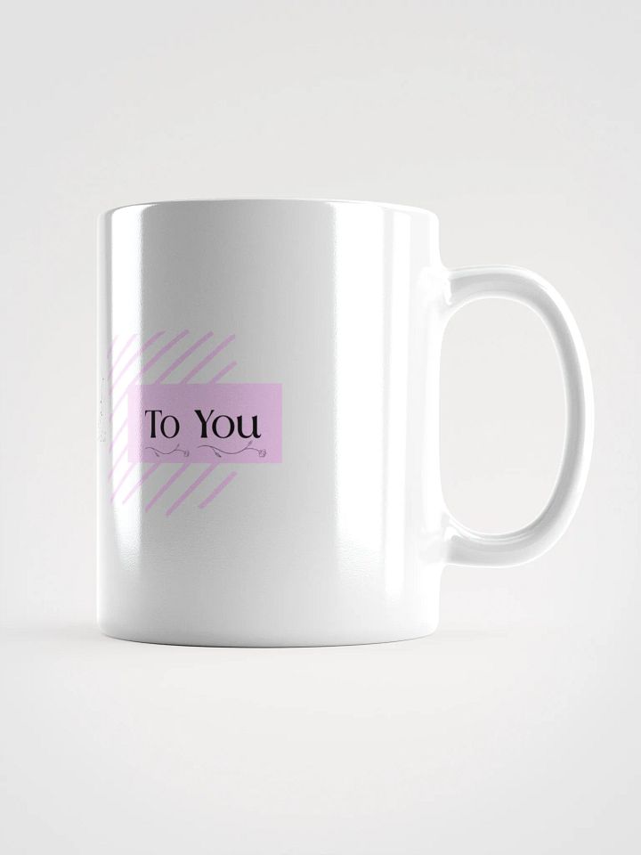 Pink/White Coffee Mug: Be Kind To You product image (1)