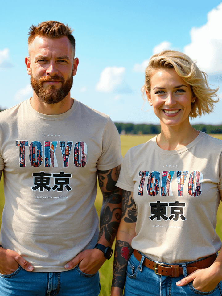 Tokyo City | Unisex Softstyle T-Shirt by Gildan product image (1)