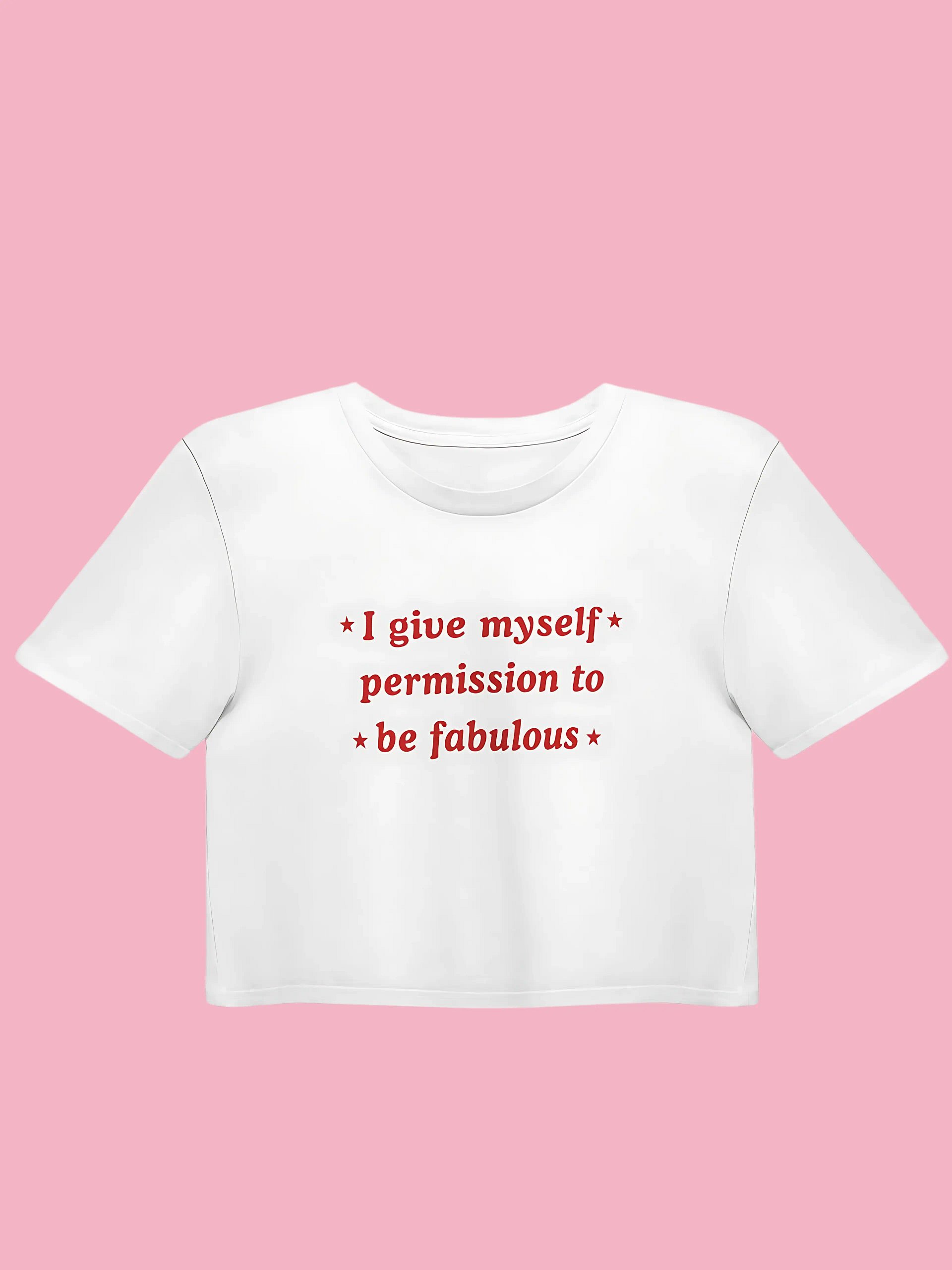 Fabulous Permission Women's Crop Top product image (1)