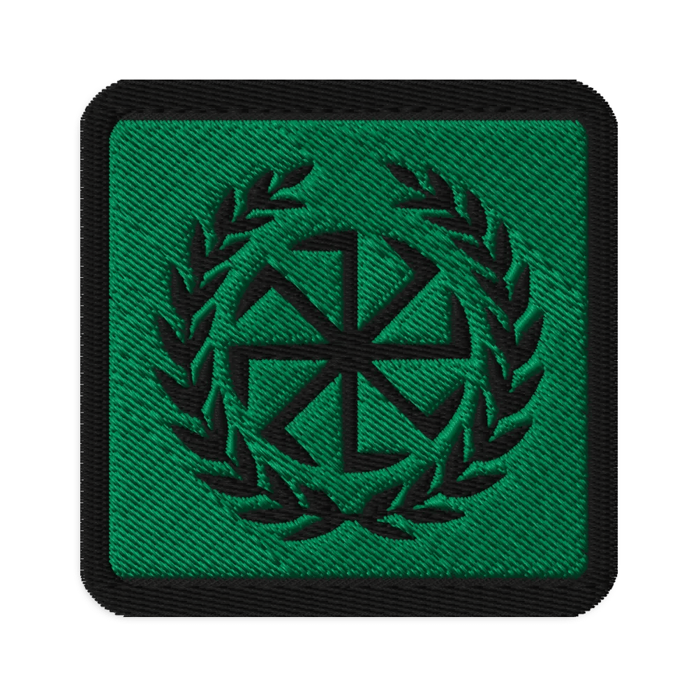 Slavic military style Kolovrat patch product image (1)