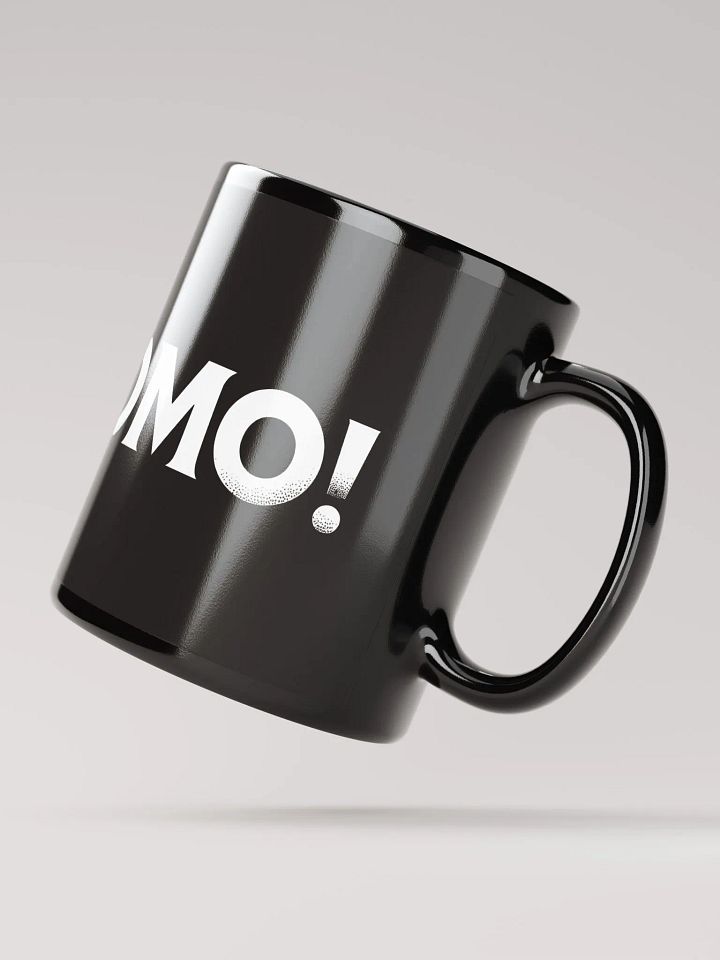 Omo! Black Glossy Mug product image (2)