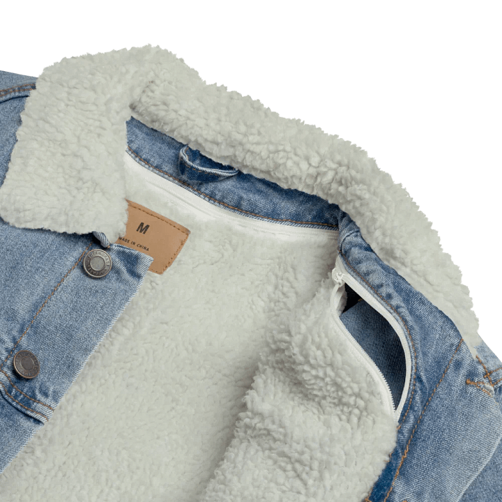 Sherpa Denim Jacket by Threadfast Apparel 372J/Gripen Yellow product image (1)