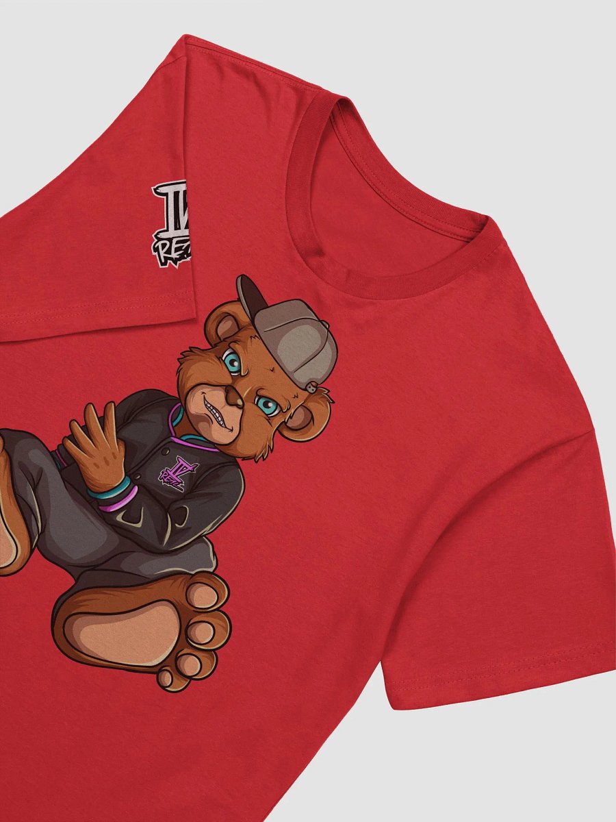 Sitting Bear Red T-Shirt product image (4)
