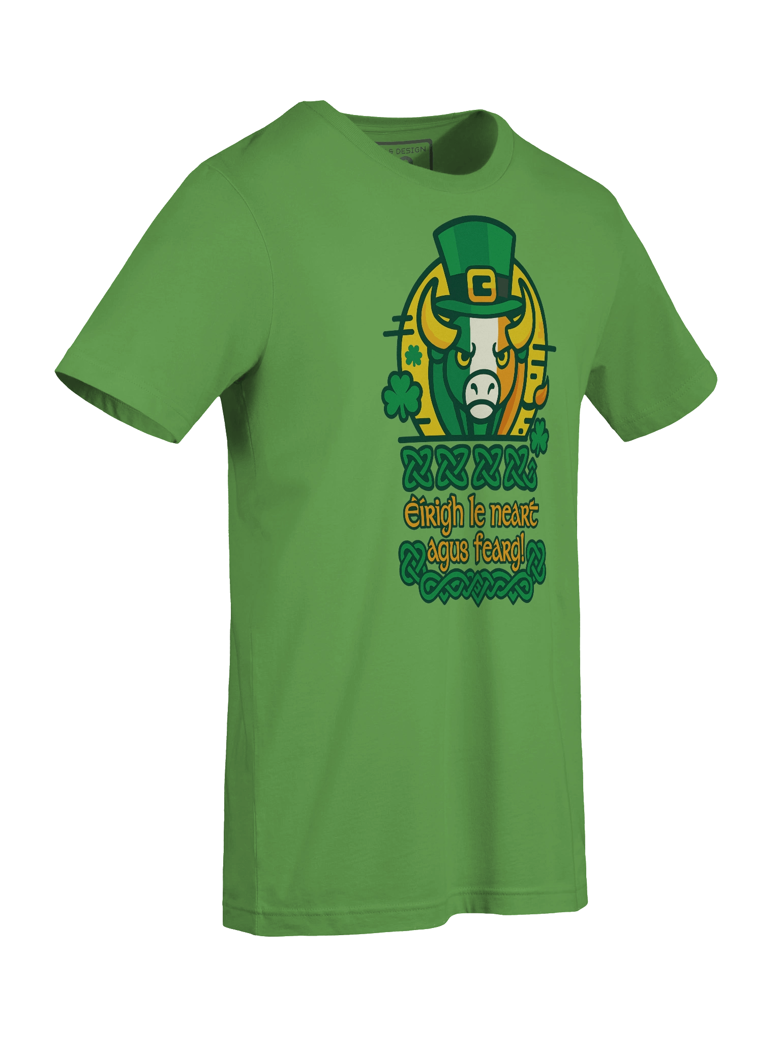 Éirigh Power Tee – Celtic Fury Meets Street Art Swagger" product image (3)