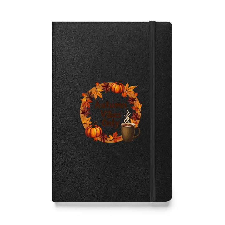 Autumn Vibes Only Hardcover Notebook product image (1)