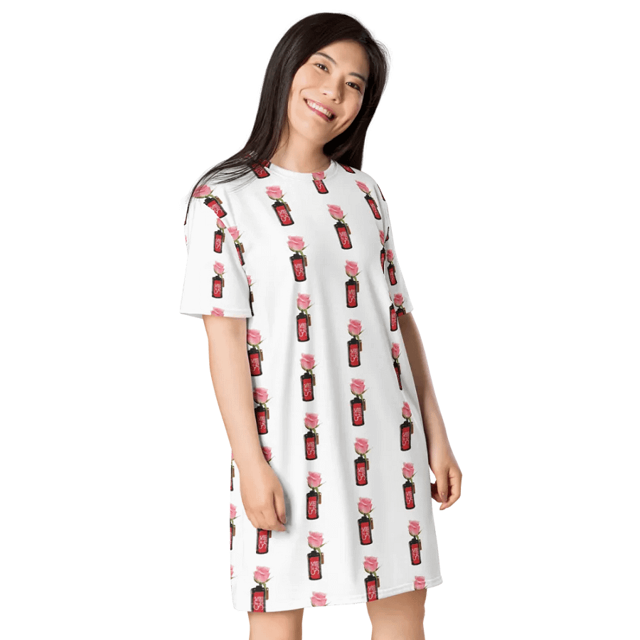 Cinestill Rose Oversize Shirt Dress product image (4)