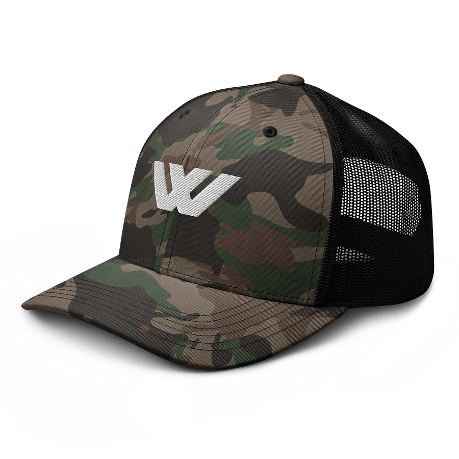 W Camo Trucker Hat product image (4)