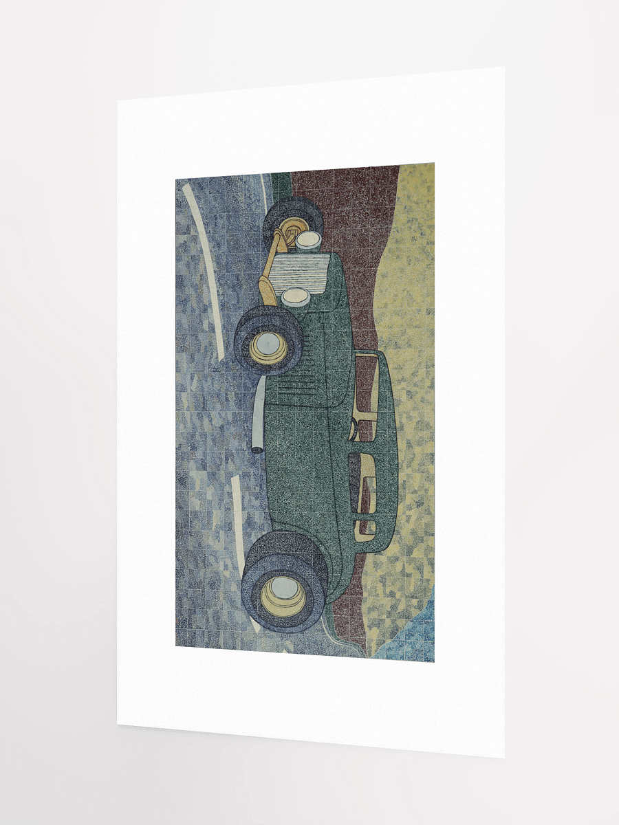 Green Hotrod 2002 Print product image (4)
