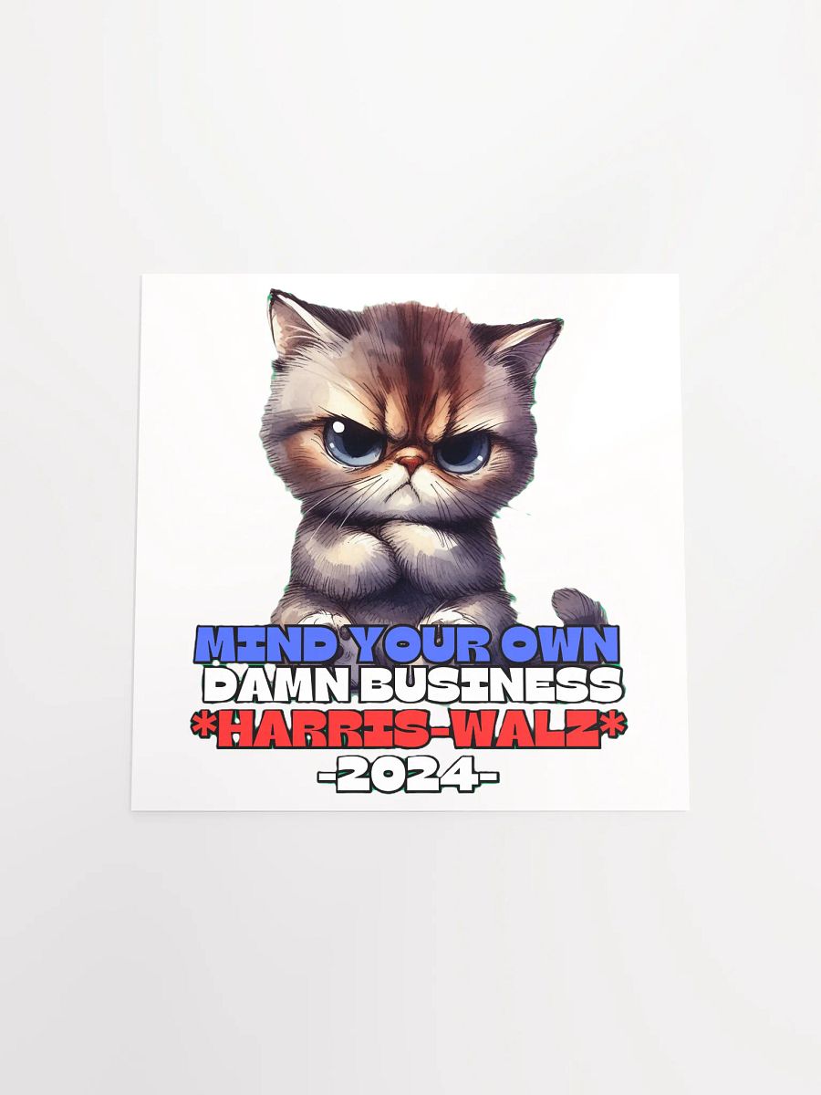 HARRIS-WALZ 2024 MIND YOUR OWN DAMN BUSINESS product image (4)