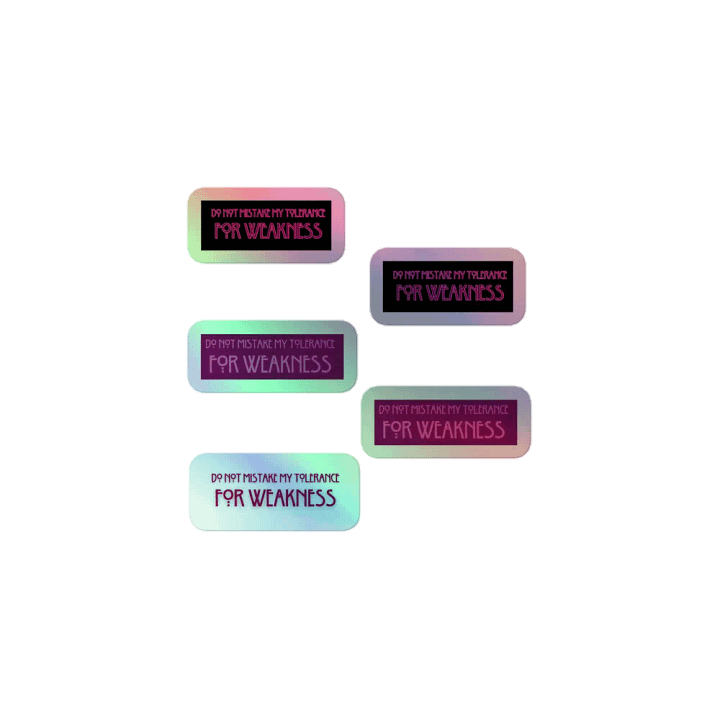 Resistors, Tolerance, Holo Sticker Pack product image (1)