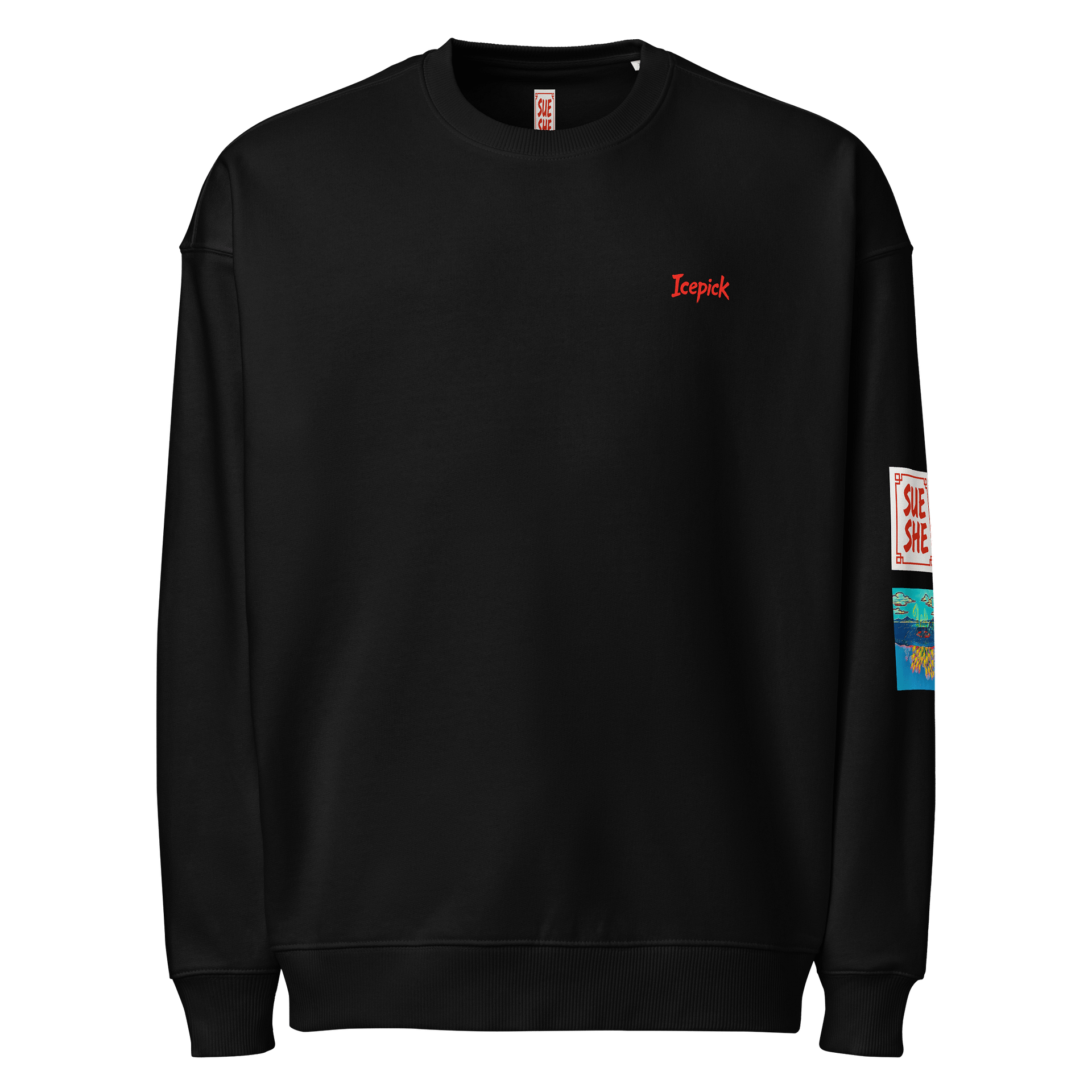 'Icepick' Oversized Crewneck Sweatshirt product image (1)