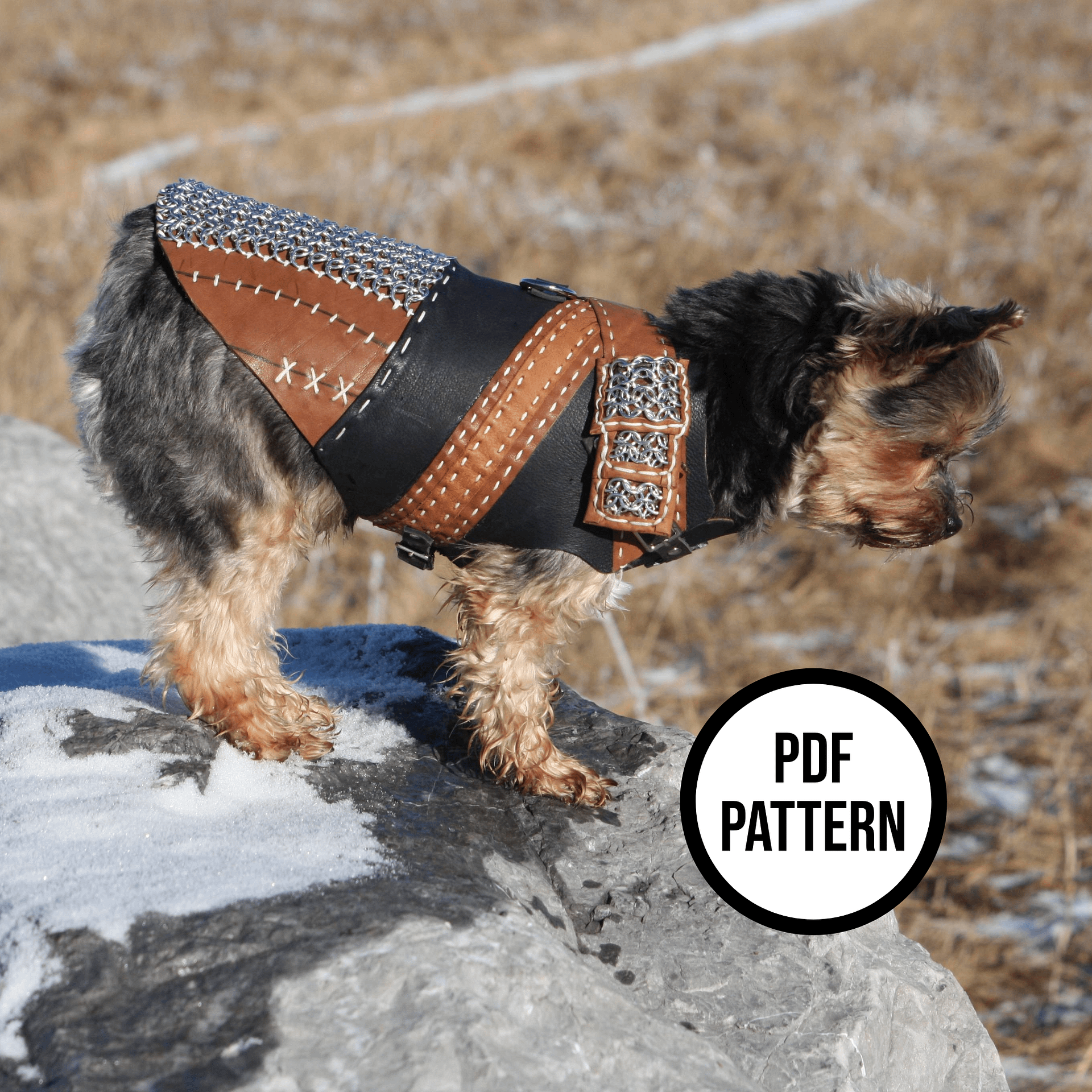 Witcher Armor for a Dog - PDF Pattern Download product image (4)