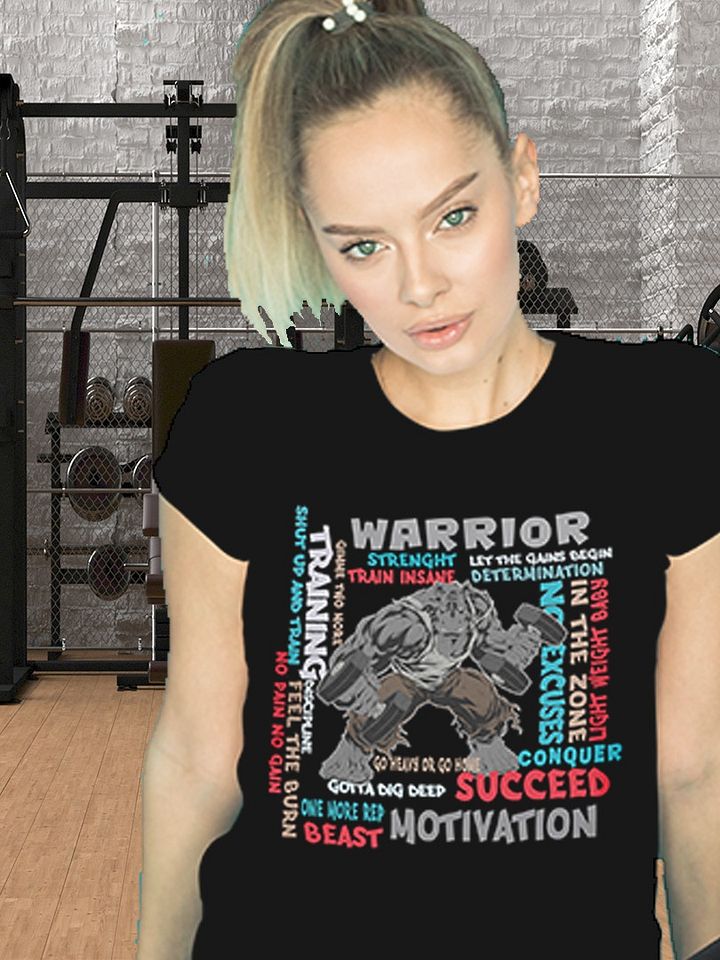 Gym Workout Motivational Inspirational Phrases T-shirt product image (2)
