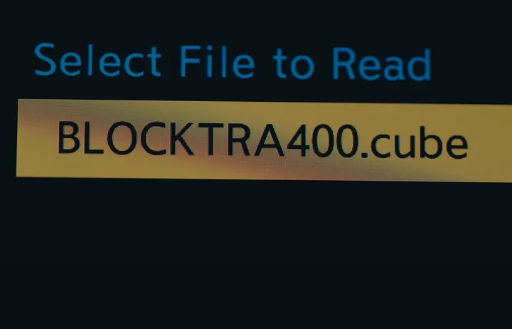 BLOCKTRA400 LUT (V-LOG) product image (1)