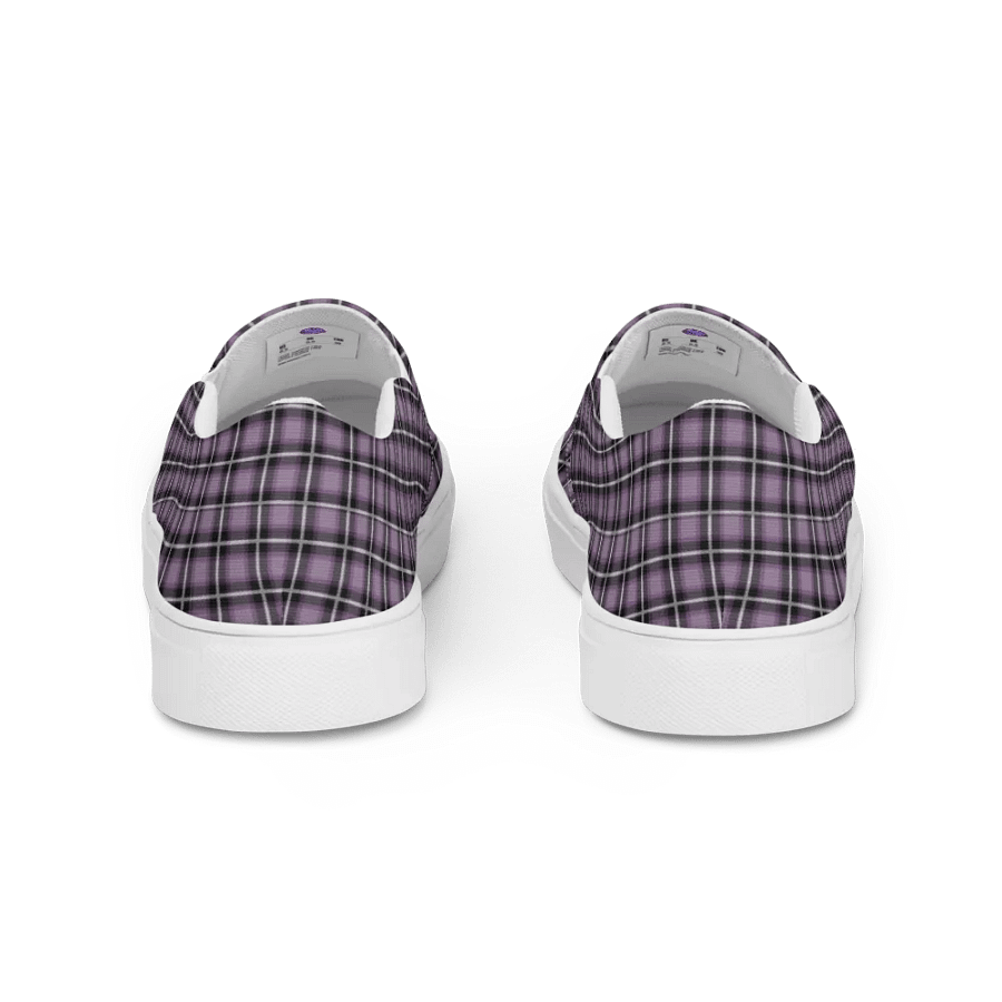 Women's Purple Plaid Perfection Slip-ons product image (2)