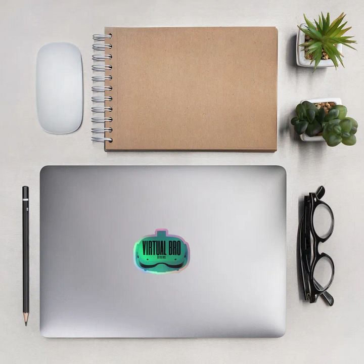 VIRTUAL BRO Logo Sticker v1 product image (2)