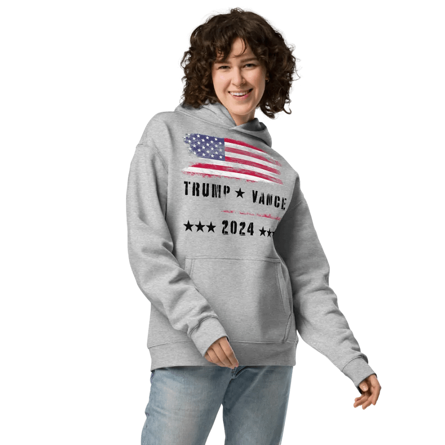 Trump-Vance Unity Oversized Hoodie product image (23)