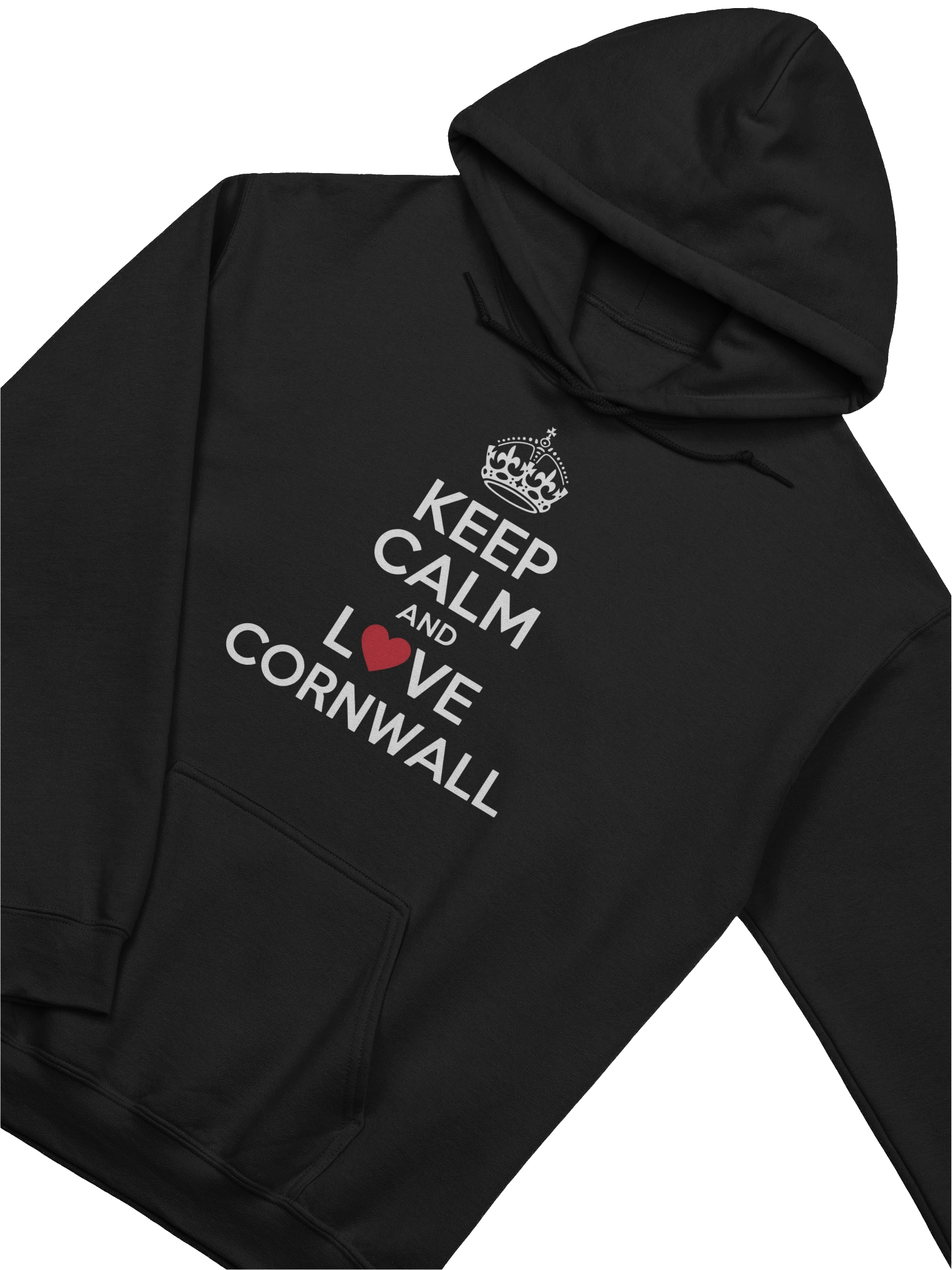 Keep Calm & Love Cornwall Hoodie product image (4)