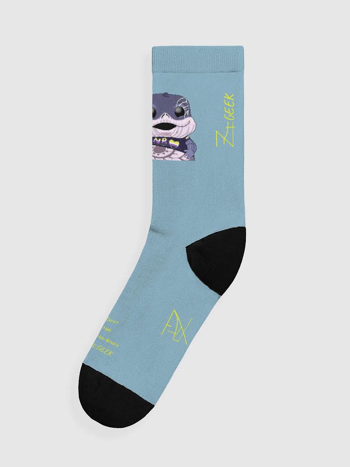 Non-Binary Socks Aqua 1 product image (1)