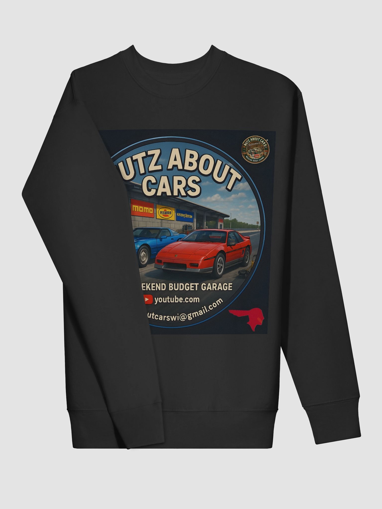 Nutz About Cars Weekend Garage Sweatshirt product image (3)