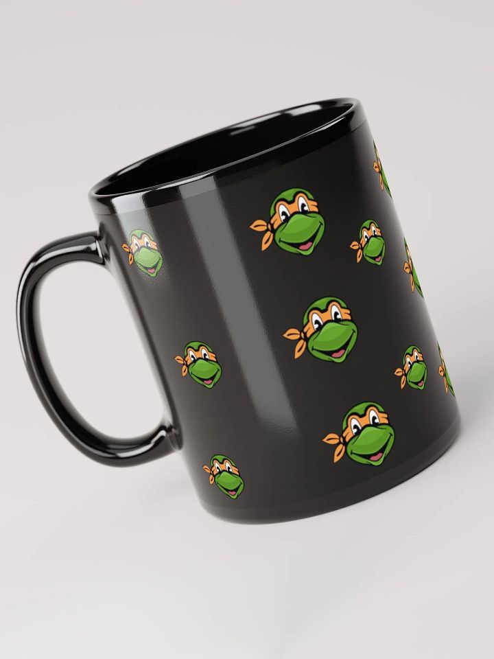Team Mikey Black Glossy Mug product image (1)
