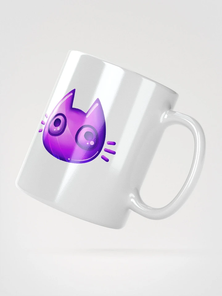 Purple Cat Face Mug product image (1)