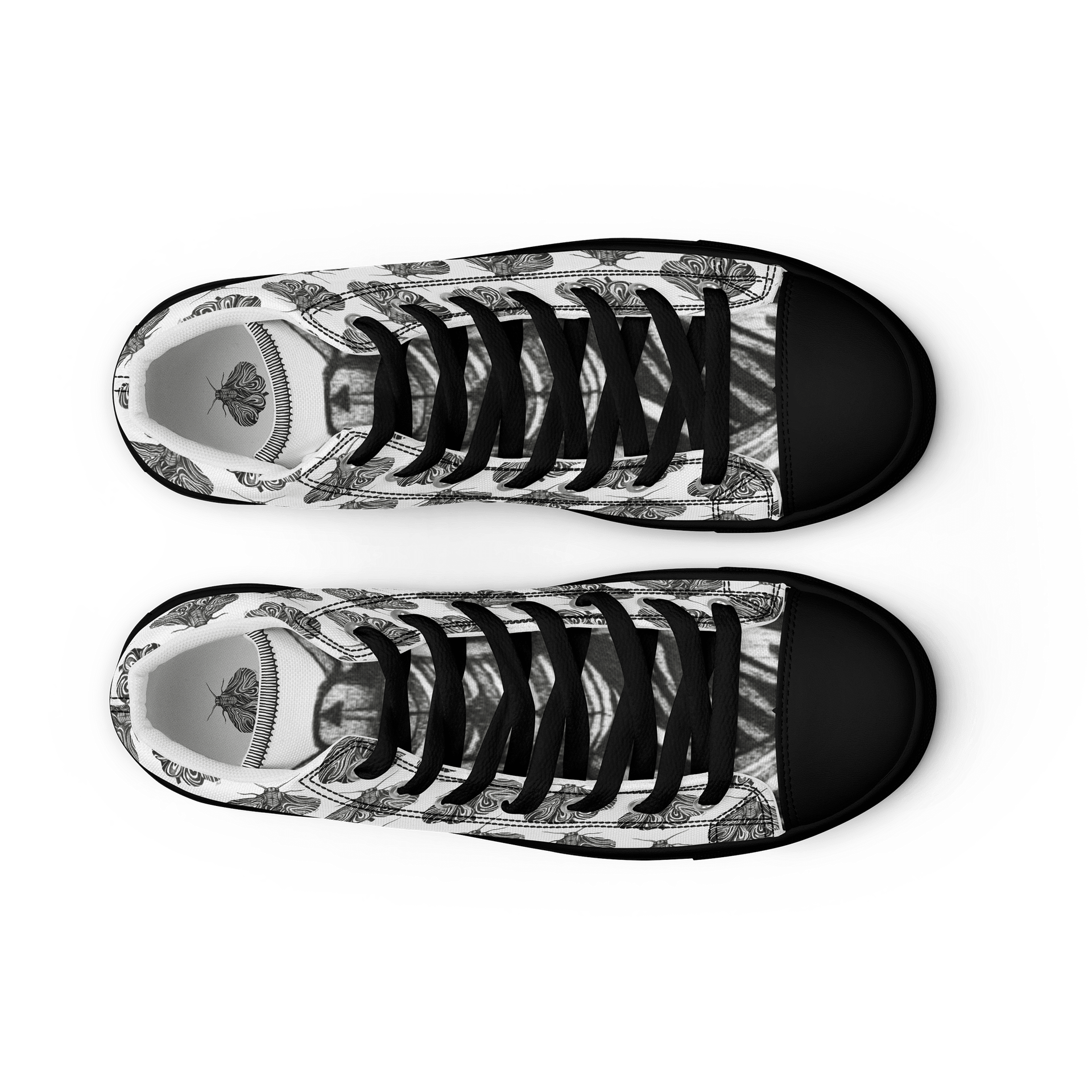 Moth - Women's High Top Canvas Shoes product image (12)