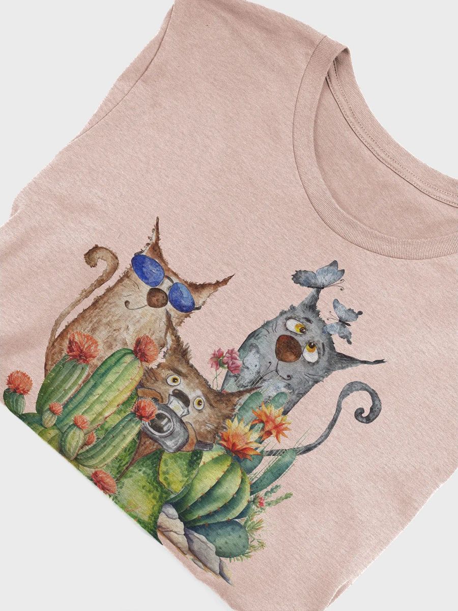 Desert Bloom: A Tale of Resilience Tee | Whimsical Unisex T-Shirt product image (5)