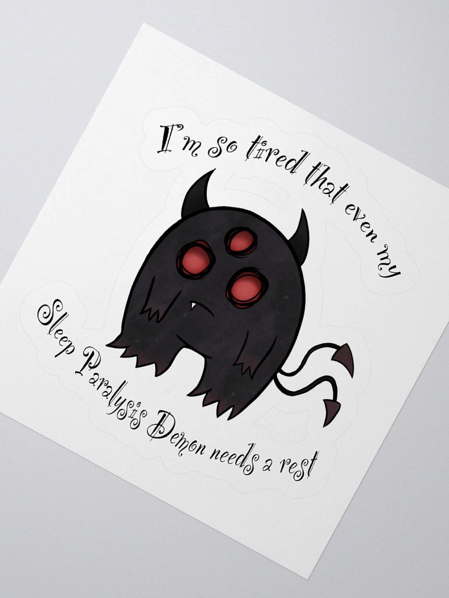 Sleep Paralysis Demon - Sticker product image (2)