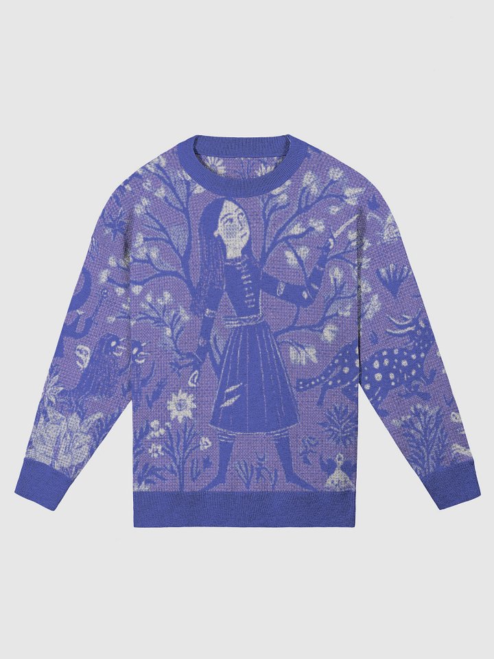 Flourish and Conquer - Blue Purple White product image (1)