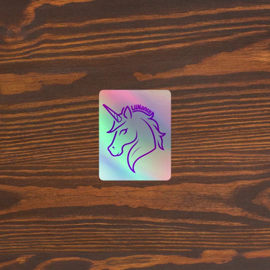 LilNance Purple Unicorn Sticker product image (5)