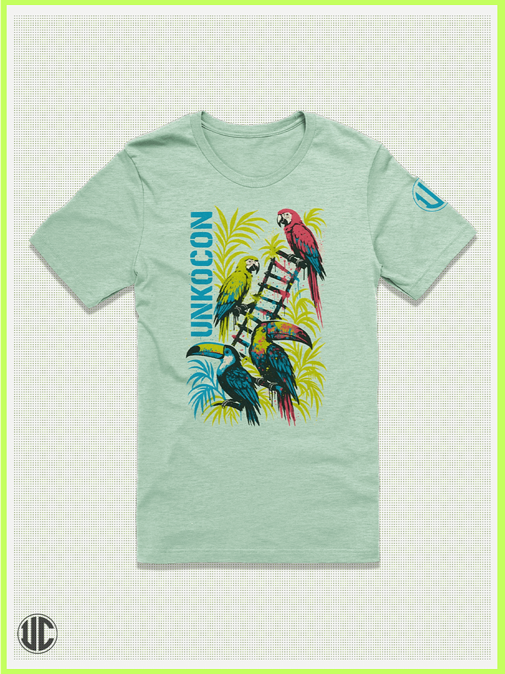 Tropical Talkback – Jungle Bird Graphic T-Shirt product image (1)