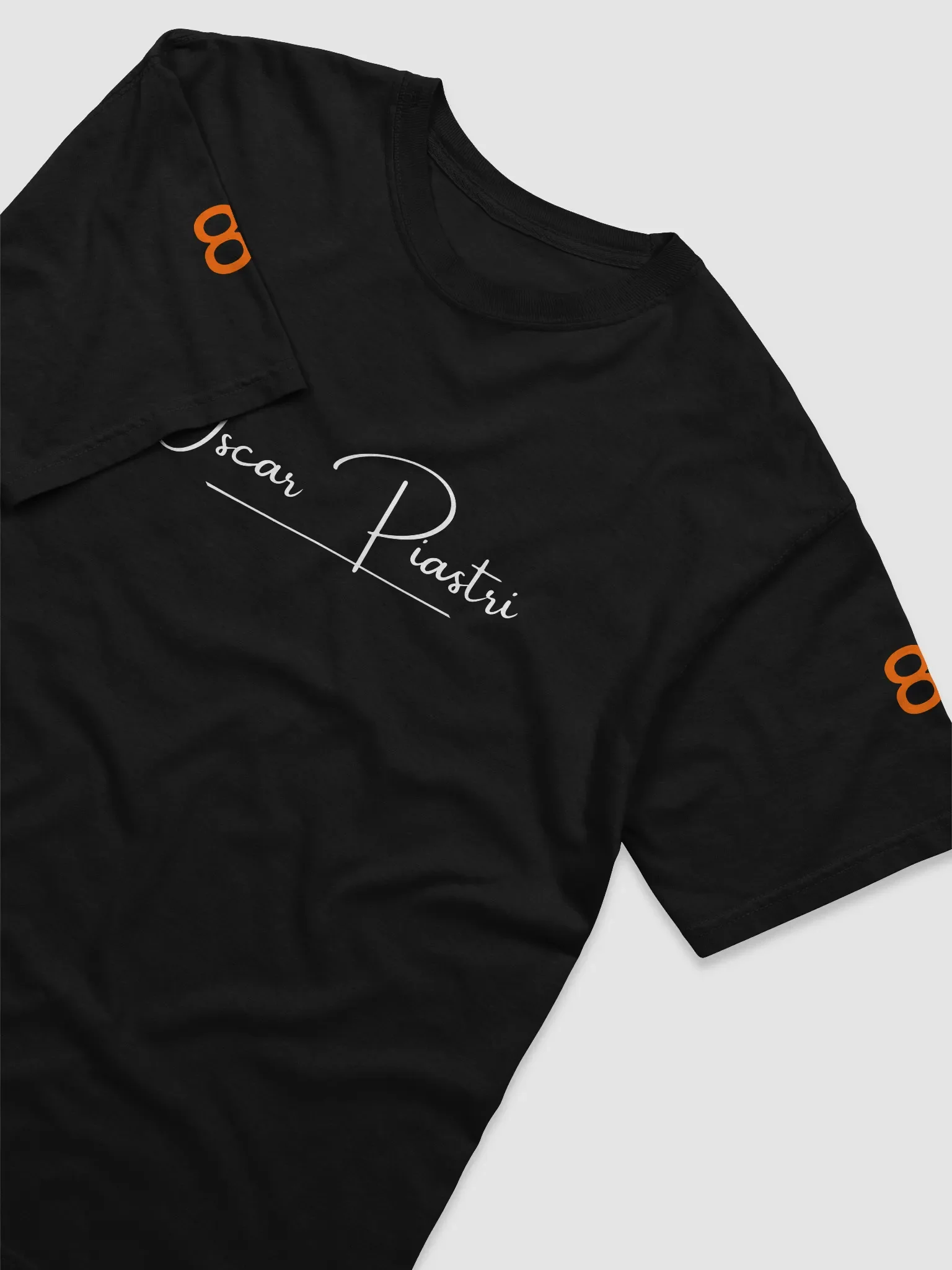 Oscar Piastri Black Signature Tee product image (3)