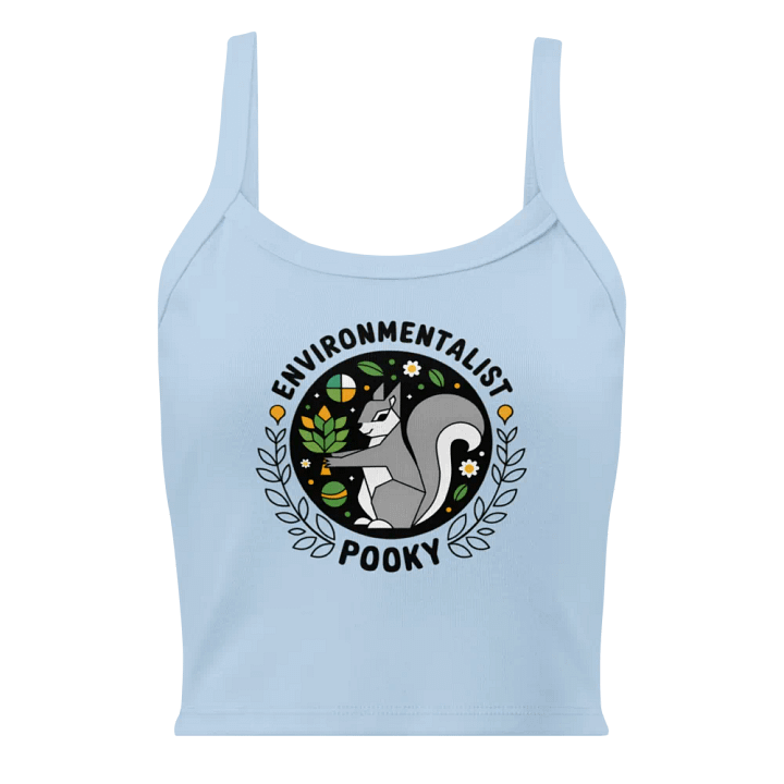 Whimsical Squirrel and Leaf Tank Top product image (1)