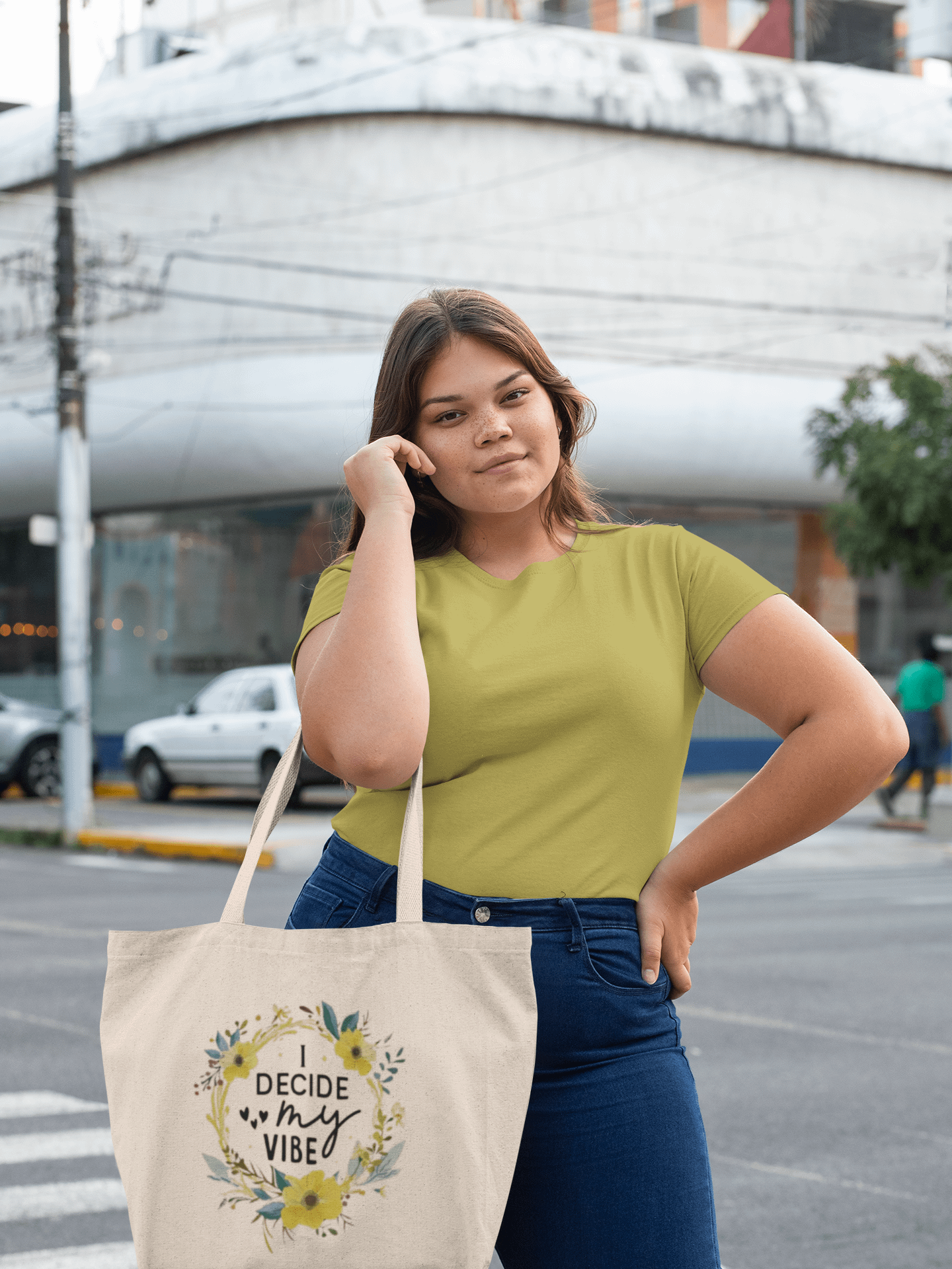 I Decide My Vibe Tote product image (1)