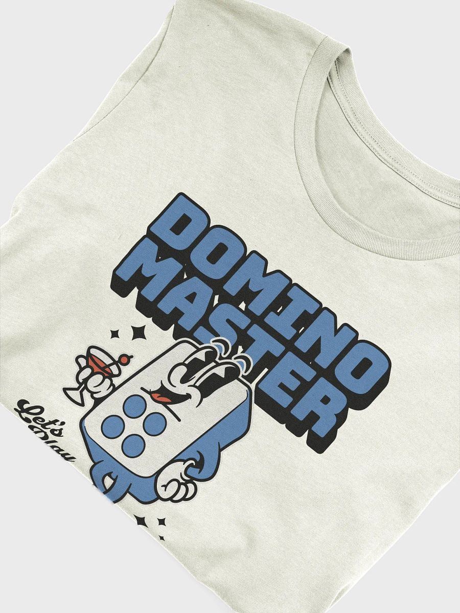 Domino master retro dice T-shirt, funny gamble retro Tee product image (5)