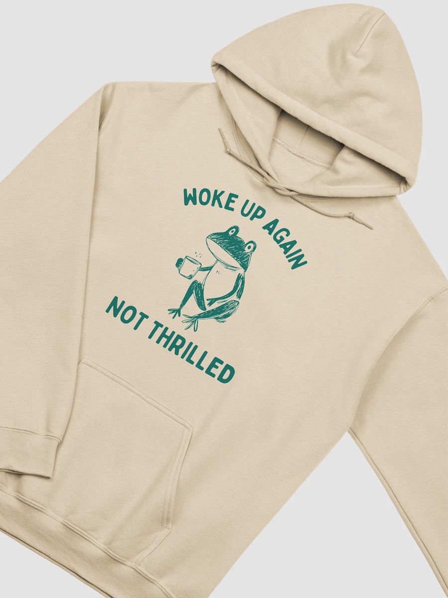 Woke up again not thrilled Hoodie product image (11)