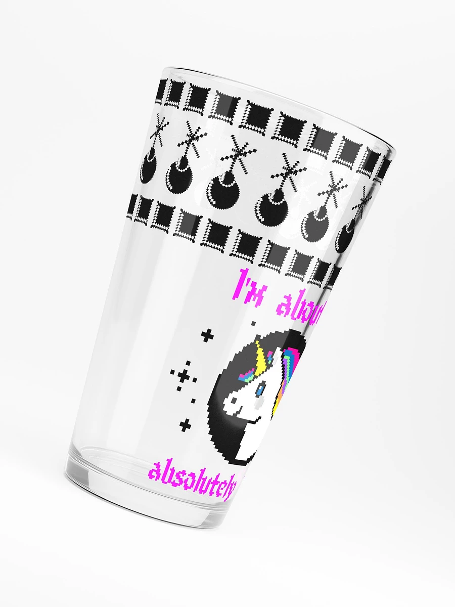 I'm about to lose it pint glass product image (6)