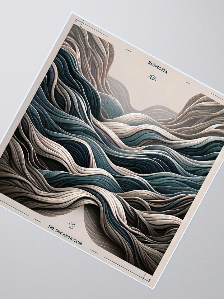 RAGING SEA Art Kiss Cut Sticker product image (2)