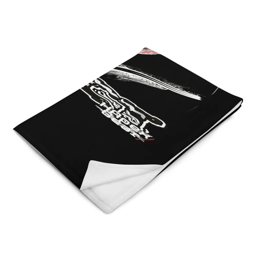 Fight Hard Earn Respect - Black - Throw Blanket product image (2)