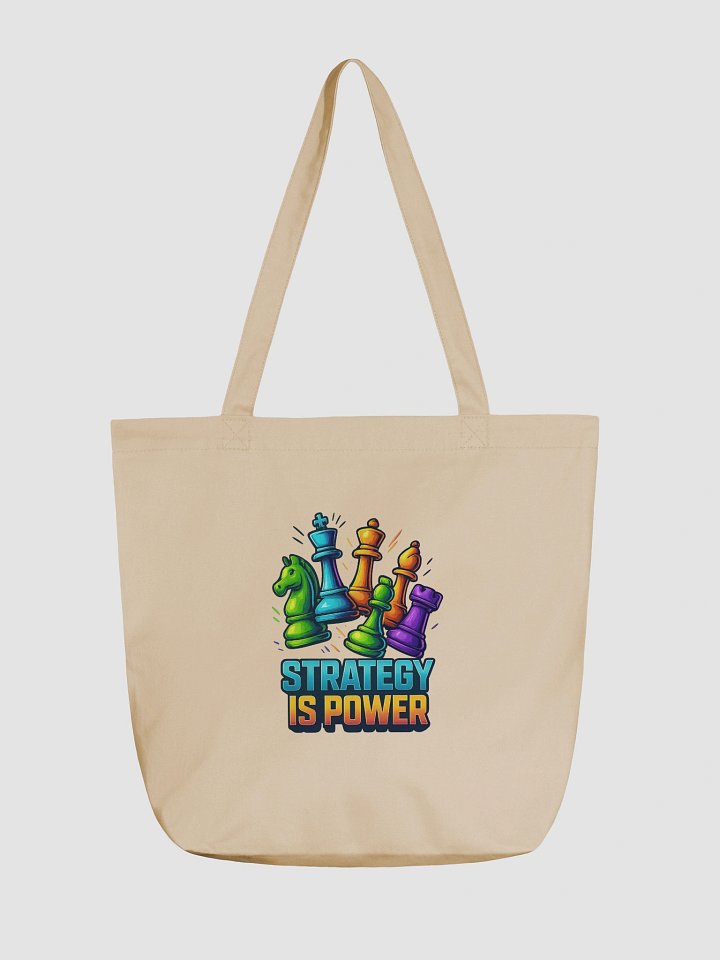 Strategy Is Power Tote Bag product image (5)