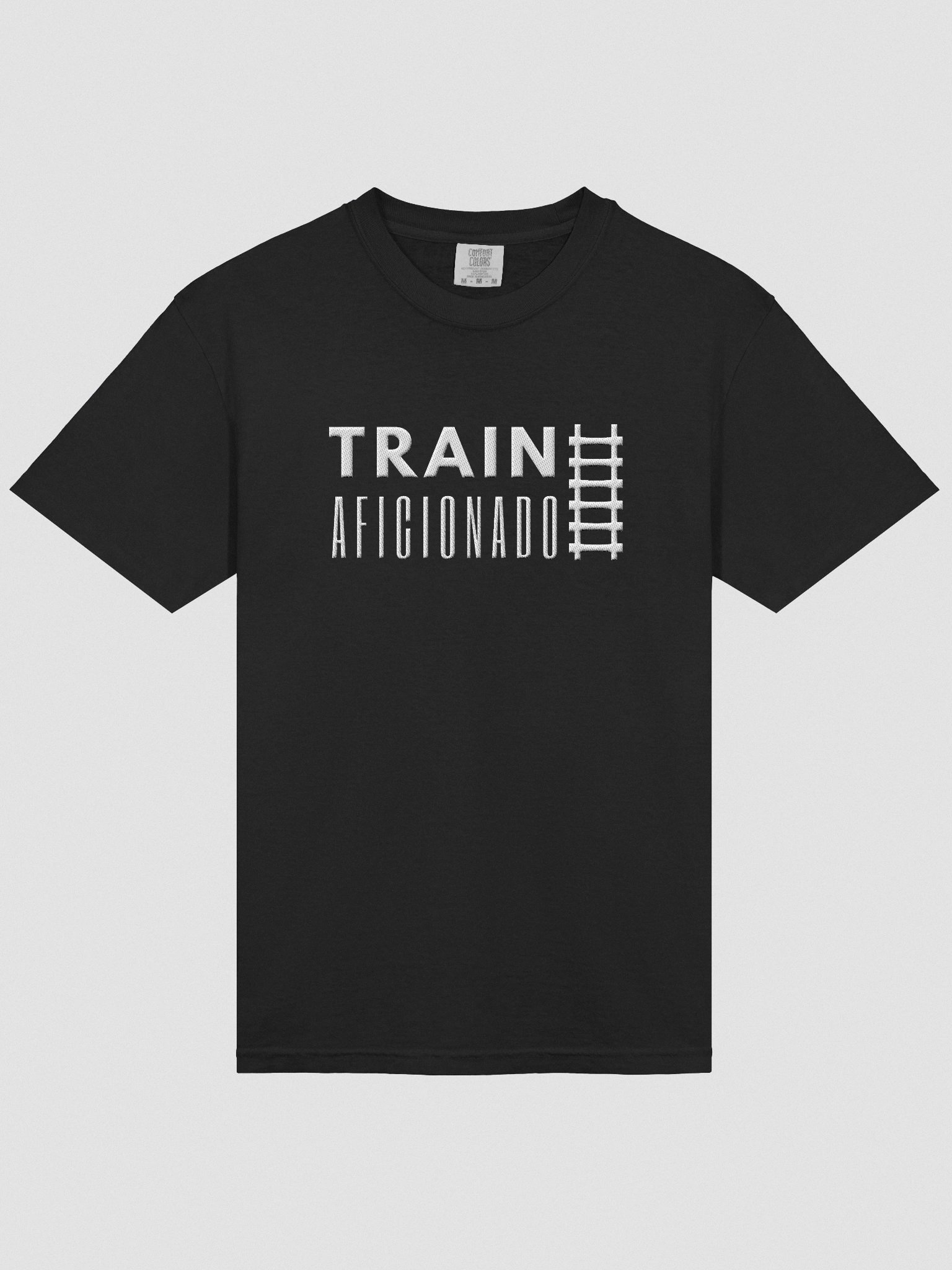 Train Aficionado Embroidered Tee Shirt product image (3)
