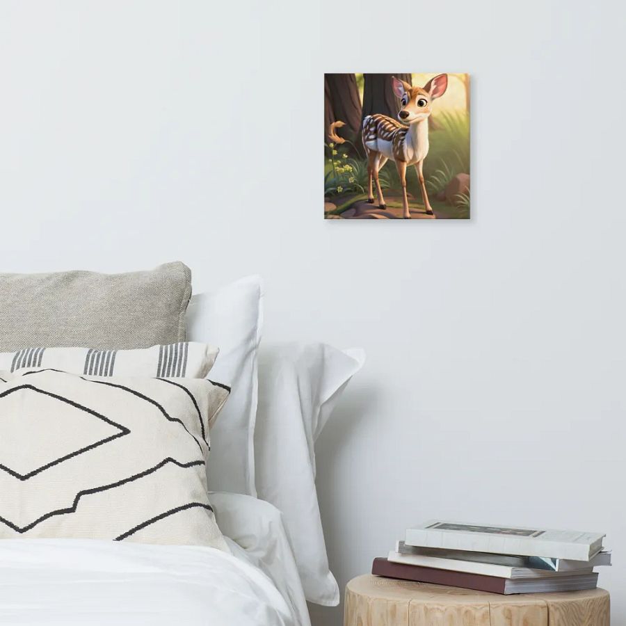 Endangered Species - Mexico - White Tailed Deer Canvas Art product image (7)
