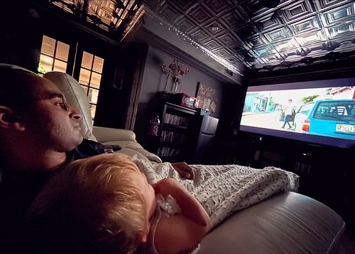 Tonight, Joshua and I are enjoying a cozy movie night in my mom’s movie room, here in Pennsylvania. There’s something truly s...
