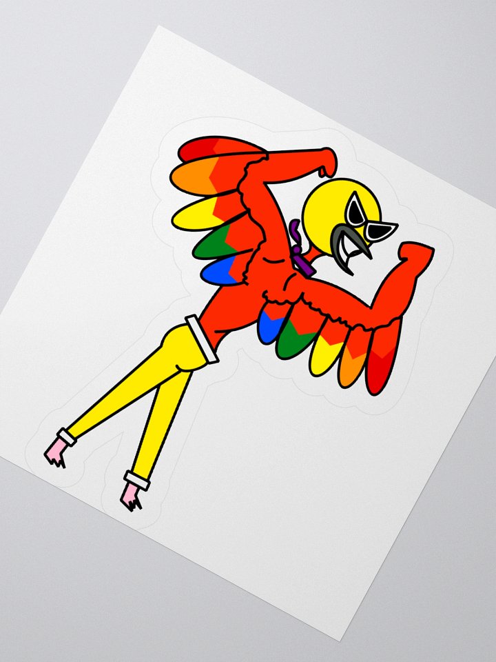 Superhomo! Eudo Gay Yellow Variant Sticker! product image (6)